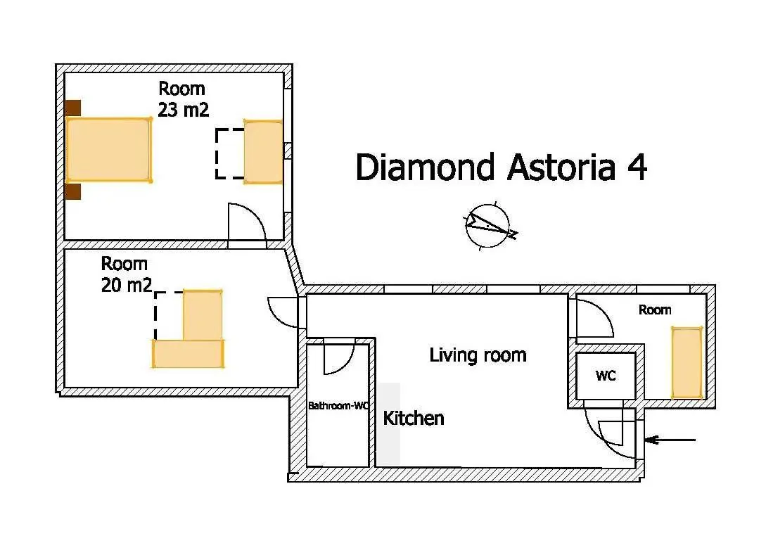 Ferienwohnung Diamond Astoria 4 Budapest Apartment